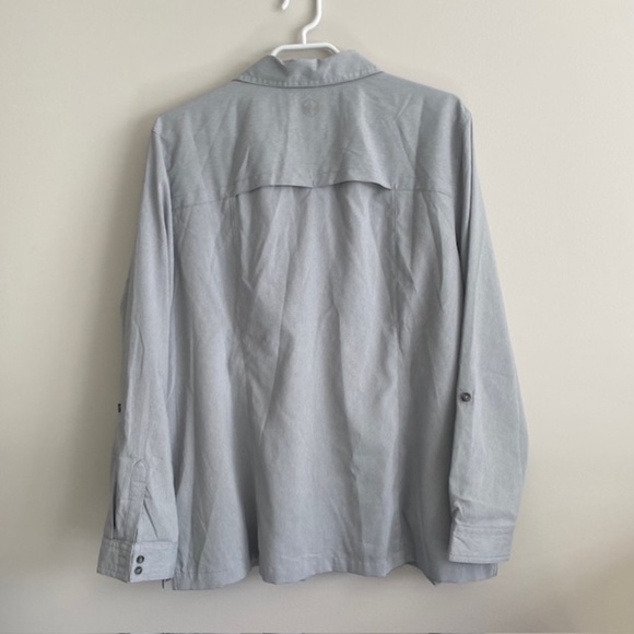 WIND RIVER No Fly Zone Mosquito Repellent Women's Grey Shirt Size XL - Picture 8 of 14